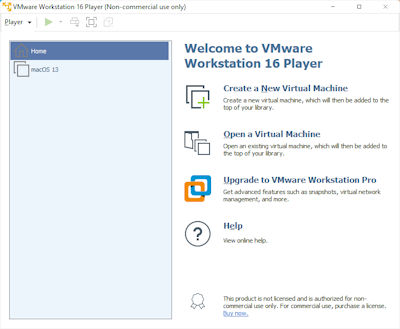 VMWare Workstation Player
